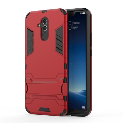 

Fecoprior TPU PC Case For Huawei Mate 20 Lite Back Cover Stand Armor Shield Celulars Fundas Coque