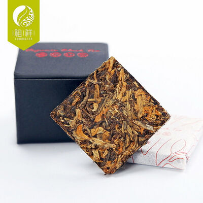 

Certified Organic Dianhong Dian Hong Yunnan Gold Black Tea Mini Bricks 120g