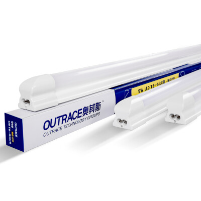 

Jingdong Supermarket] Odys (OUTRACE) led T8 lamp 1.2 m 18W white integrated bracket set energy saving fluorescent tube