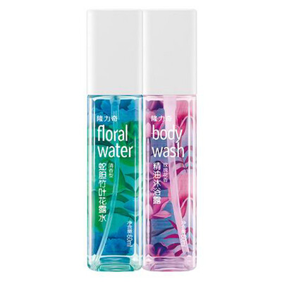 

Longliqi scented snake-bamboo bamboo leaf boutique loaded 60ml Xiangxiang snake-bile bamboo leafy toilet water 60ml sent rose essential oil shower gel 60ml