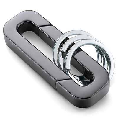

Jingdong Supermarket] Felicity (PHILIPPI) Germany Felicity Q-shaped men's car key chain waist hanging key chain 193270