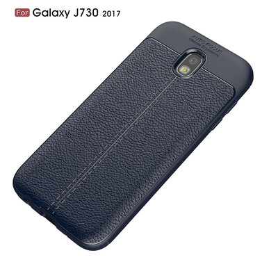 

Fivice Samsung Galaxy J7 Pro case Luxury leather TPU silicone anti-fall soft shell phone case