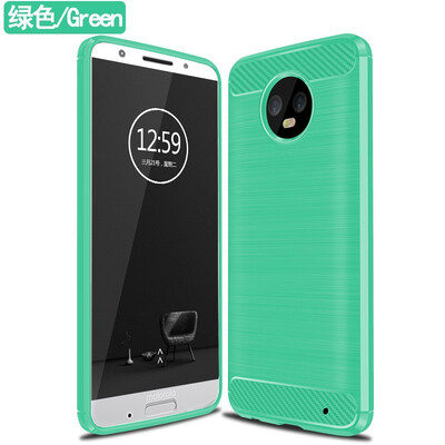 

Fivice Motorola Moto G5S PLUS case Brushed carbon fiber silicone anti-fall soft shell phone case