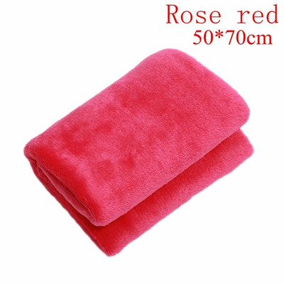 

1PC Soft Sofa Bedding Throw Blankets Solid Double Travel Flannel Plush China Sofa Blanket 11 Colors Home Textile