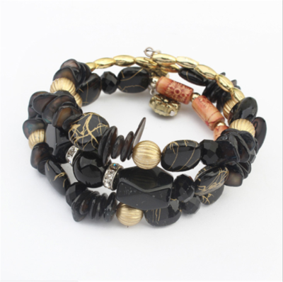 

Women Fashion Multi Agate Natural Stone Beads Bracelet Wristband Jewelry Gift