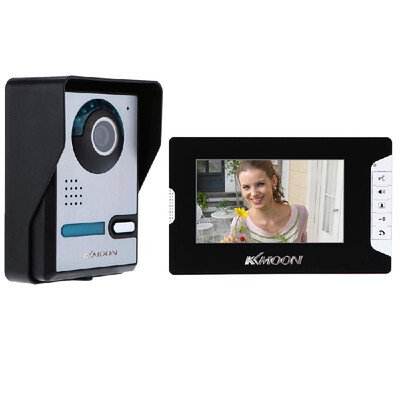 

CCTV Camera 7" Video Door Phone TFT LCD Screen Unlock IR Rainproof 3U4V