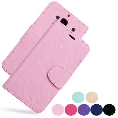 

MOONCASE Hongmi 2 Книга Стиль чехол, PU Кожаный чехол для Xiaomi Redmi 2 Folio Wallet Флип кронштейн [амортизирующим] ТПУ чехол