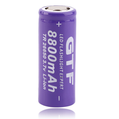 

1шт замена 3.7 V 8800mah силы 26650 литий-ионная аккумуляторная батарея для светодиодный фонарик Факел