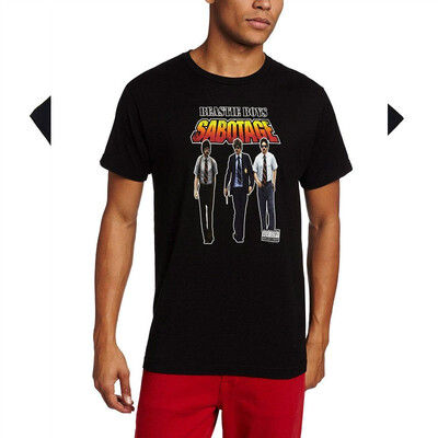 

Beastie Boys Sabotage Slim Fit Mens T-Shirt Black