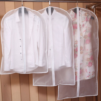 

Transparent Wardrobe Storage Bags Cloth Hanging Garment Suit Coat Dust Cover