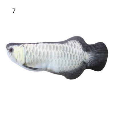 

1 PC New Lovely Artificial Fish Plush Pet Cat Puppy Dog Toys Sleeping Cushion Fun Toy Cat Mint Catnip Toys Gadget