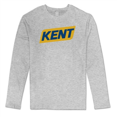 

100 Cotton Men Kent State Golden Flashes T Shirt Long-Sleeve