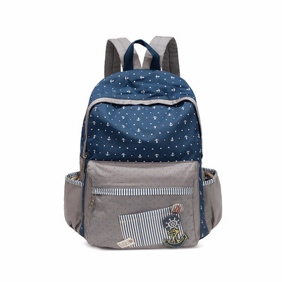 

Casual Printing Backpacks for Teenage Girls 14 Inch Laptop Large Capacity Backpack Women Canvas Schoolbag Bagpack for School Bag