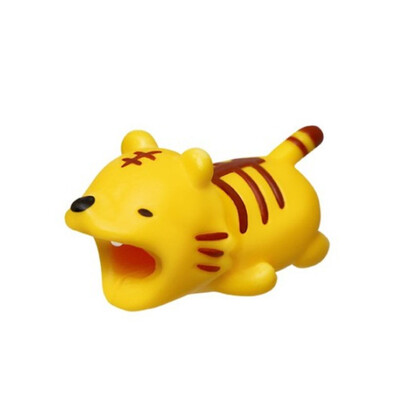 

Cute Animal Bite Cable Data Protector Winder Organizer for Smartphone Data Line Phone Protection Accessories