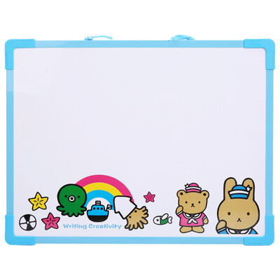 

Morning light (M & G) ADB98303 large children magnetic learning white board graffiti board blue with whiteboard pen white board rubbing buckle