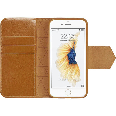 

ESR) Apple iPhone6s Plus / 6 Plus Mobile Phone Case / Case Flip Bracket Business Leather Case Corey Accor Series Leather Buckle - Tea Brown