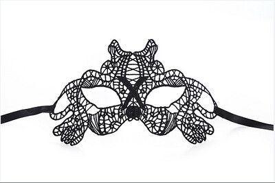 

Halloween Costume Black Lace Sexy Women Eye Face Mask Masquerade Party Ball Prom