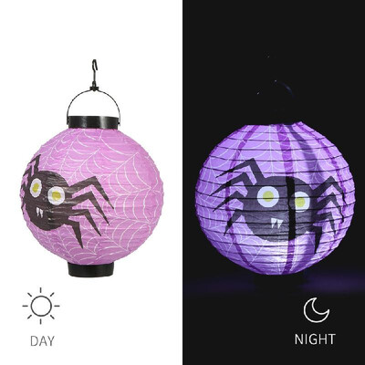

Halloween Party Lantern 5pcsset Foldable Halloween Paper Lantern with LED Lights Hanging Pumpkin Lanterns Lamp Decorations--Rando