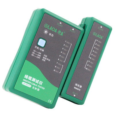 

Old A LAOA network tester network line meter RJ45RJ11 telephone line network line line meter line gauge LA198101