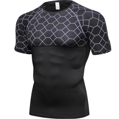 

New MenS T Shirt For Fitness Quick Dry Running Shirt Men Gym Clothing Sport Shirt