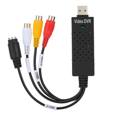 

USB 20 DVR Video Audio Camera CCTV Capture Recorder Adapter Card for Win 78102000 for Win XPVista for PC Laptop