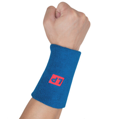 

LP663 cotton wrist sweat with a thickening movement wrist sweat with blue two loaded