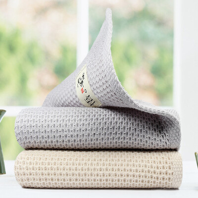 

Grace towel home textile 2 cotton towel absorbent comfort towel 7431cm light gray light brown 90g