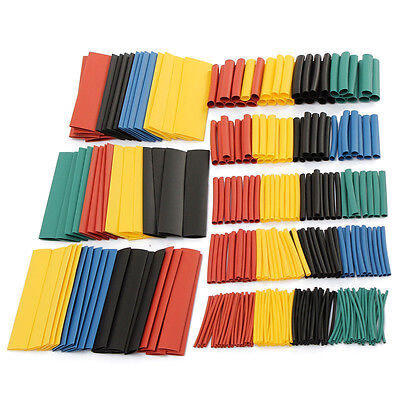 

328 pièces 8 Tailles Assorti 21 Gaine Thermo Rétractable Enveloppes Sleeve Kit