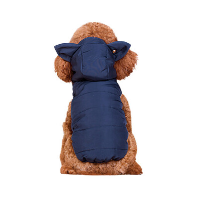 

Huayuan pets hoopet dog clothes Teddy vest autumn&winter vest small dog cat pet cotton coat XL