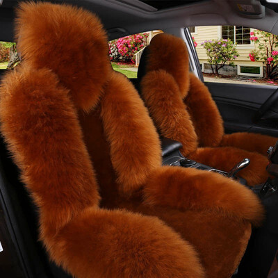 

TO YOUR TASTE auto accessories universal luxury wool car seat cushion set for AUDI A4 A4L A6L A6 A1 A7 A8 A3 winter warm thick
