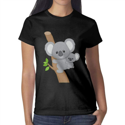 

Koala Stickers Koala Ears Koala Shirts for Women Cool Pretty Women Cotton t-Shirts