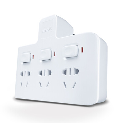 

Maya MAYA a switch to three business home portable socket converter converter head independent switch wireless lightning protection plugboard plugs SY1-3