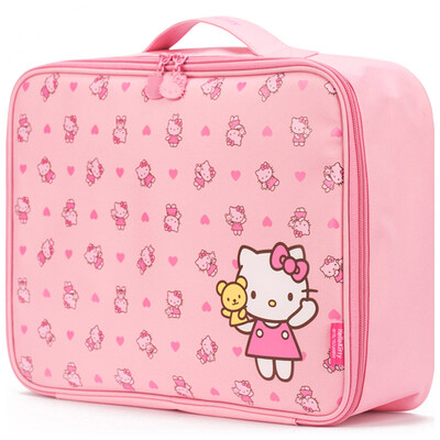 

Blue Orange LYCEEM Hello Kitty Travel Сумка для хранения багажа Сумка для багажа Одежда для отделки Сумка для путешествий Главная Одежда Обувь Сумка KT Powder