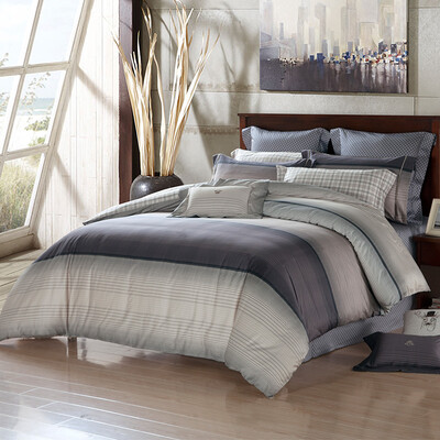 

Мэн Цзе домашний текстиль производства MEE постельные принадлежности комплекты хлопка печати четыре комплекта постельного белья хлопка покрытия Лондон Запад 1,8 метра кровать 220 * 240 см