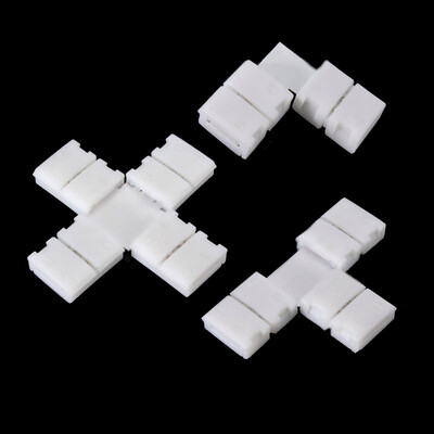 

ZDM 4 Pin 10MM 3 Shape FPC Connector for 5050 RGB LED Strip Light Connection