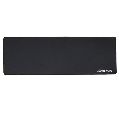 

KKmoon Plain Black Extended Water-resistant Anti-slip Rubber Speed Gaming Game Mouse Mice Pad Desk Mat