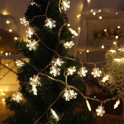 

BRELONG LED Snowflake String Festival Lights Decorative Lights 10LED