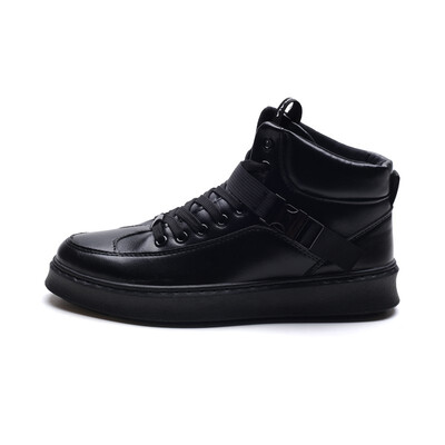 

2018 autumn new hip hop high shoes Korean version of the trend shoes mens British high Bang shoes