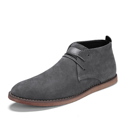 

2018 wild tide boots Korean version of the trend of mens boots autumn shoes mens high mens shoes mens Martin boots in the men
