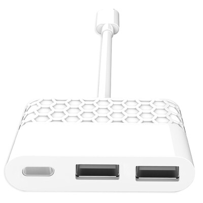 

I-mu USB31Type-C to dual USB30 Type-C HD adapter cable adapter USB-C Apple&39s new MacBook adapter