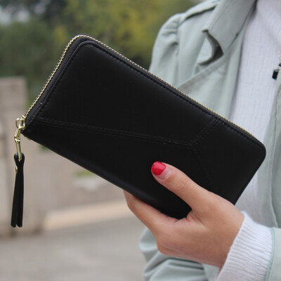 

Women Wallet Female Long Zipper Women Purse Large Capacity Coin Wallet Purse Brand New Fashion Phone Clutch