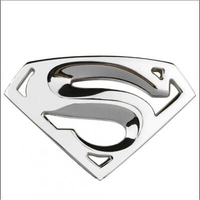 

3D Superman Chrome Metal Auto Car Motorcycle Logo Sticker Badge Emblem Decals Y