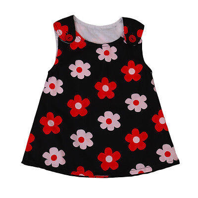 

Kids Baby Girls Summer Sleeveless Flower Dress Princess Party Pageant Dresses