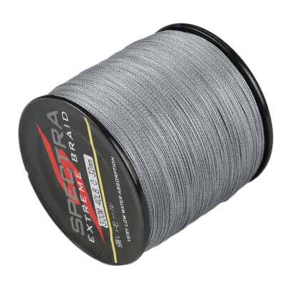 

100M-2000M 6LB-300LB Test Gray 100PE Dyneema Braided Fishing Line