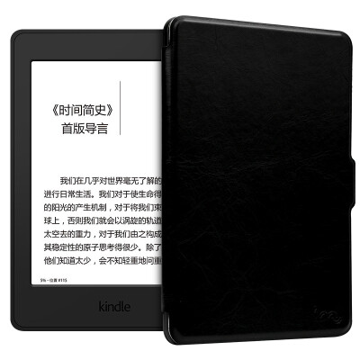 

Phantom (i-mu) Kindle eBook 958 Case / Case 899 Paperwhite3 / 2/1 Dropped Sleeping Leather Case Classic Black