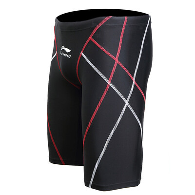 

Li Ning LI-NING купальники мужское колено и колено пять очков горячие источники плавание брюки досуг мужчины мужской купальник LSSL169 черный L