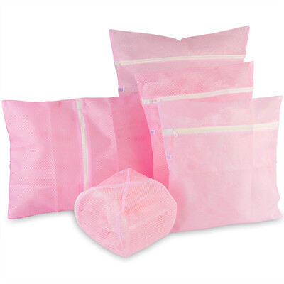 

Jingdong supermarket] Yunlei thickening laundry bag 5 sets of large and small wash bag bra underwear coat wash bag 18515