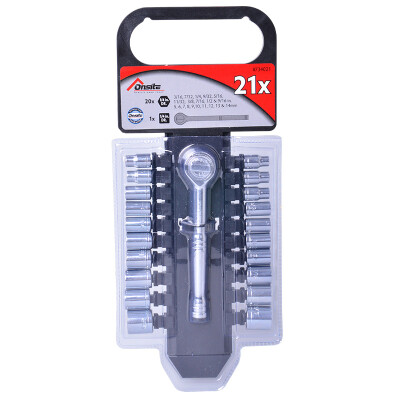 

Tactix) 734021 ONSITE series ratchet wrench set 21 two-way fast wrench sleeve wrench wrench wrench wrench