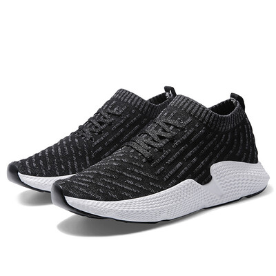 

2018 spring new mesh mens shoes breathable lightweight shoes fashion trend casual shoes personality wild summer sports shoes