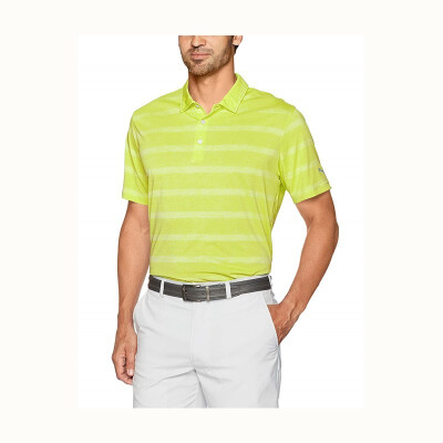 

2018 golf mens pounce stripes POLO shirt New fashion breathable